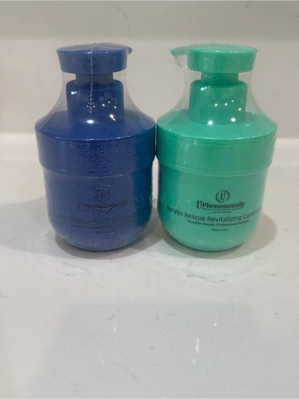 Keratin Rescue Revitalizing Shampoo - Blue
